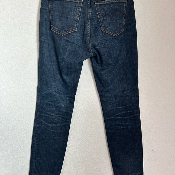R13 High Rise Skinny Jeans Howell Indigo Size 28 - Picture 6 of 9